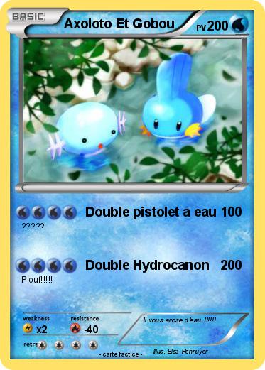 Pokemon Axoloto Et Gobou