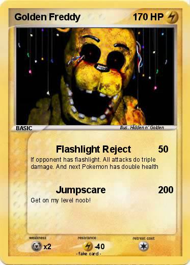 Pokemon Golden Freddy