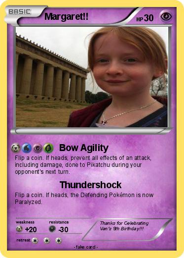 Pokemon Margaret!!