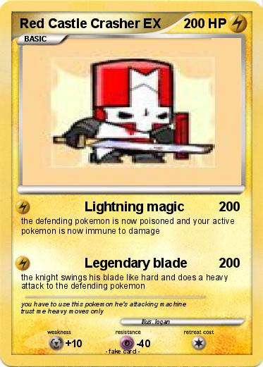 Pokemon Red Castle Crasher EX