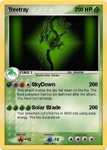 Pokemon Treetray