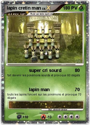 Pokemon lapin cretin man