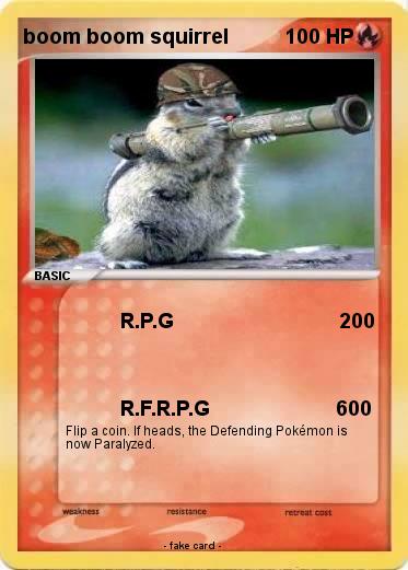 Pokemon boom boom squirrel