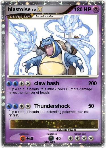 Pokemon blastoise