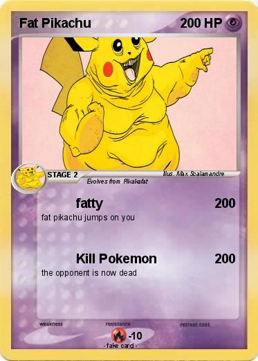 Pokemon Fat Pikachu