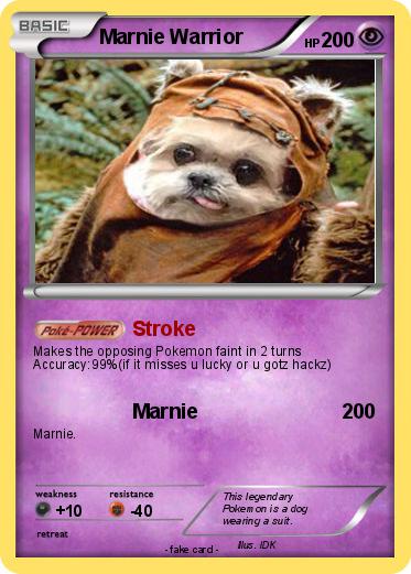 Pokemon Marnie Warrior
