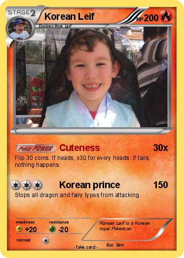 Pokemon Korean Leif