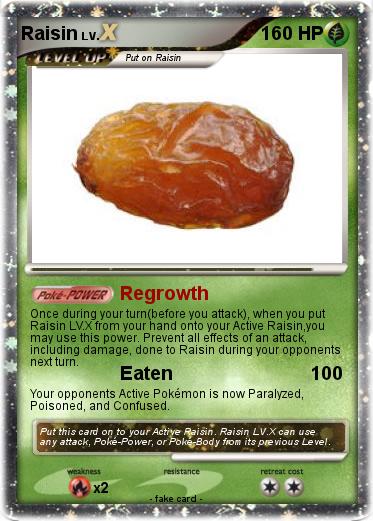 Pokemon Raisin