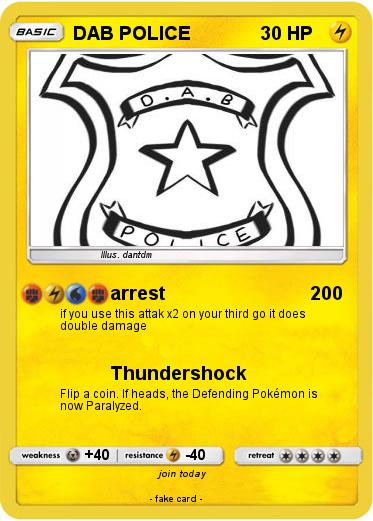 Pokemon DAB POLICE