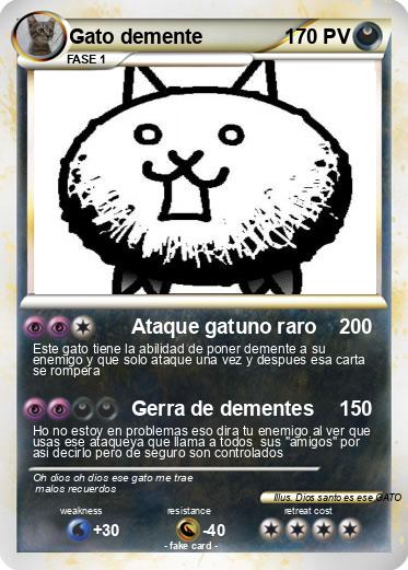 Pokemon Gato demente
