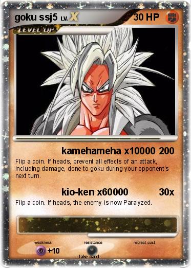 Pokemon goku ssj5