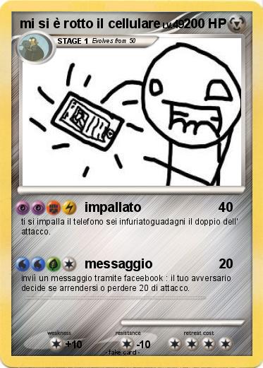 Pokemon mi si è rotto il cellulare
