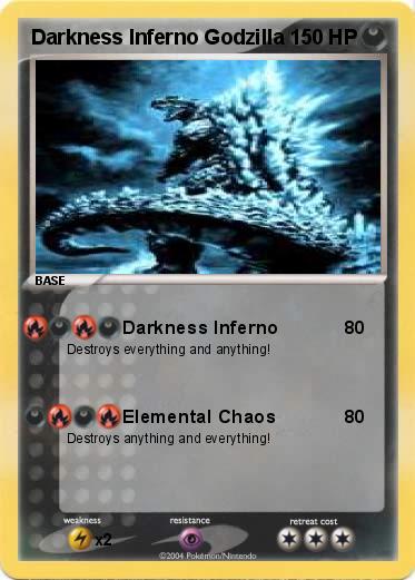 Pokemon Darkness Inferno Godzilla