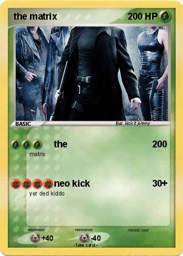 Pokemon the matrix