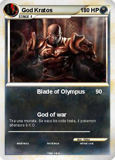 Pokemon God Kratos