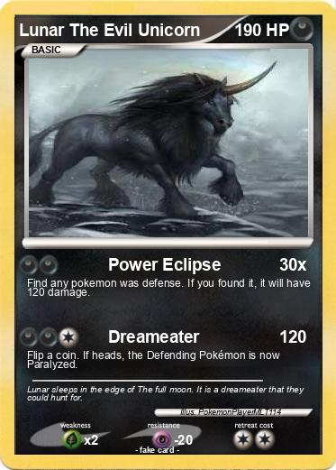 Pokemon Lunar The Evil Unicorn