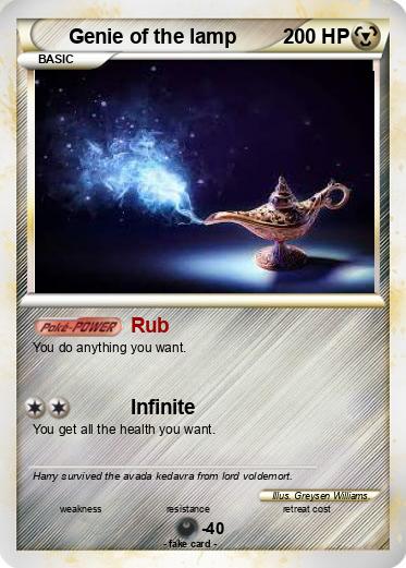 Pokemon Genie of the lamp