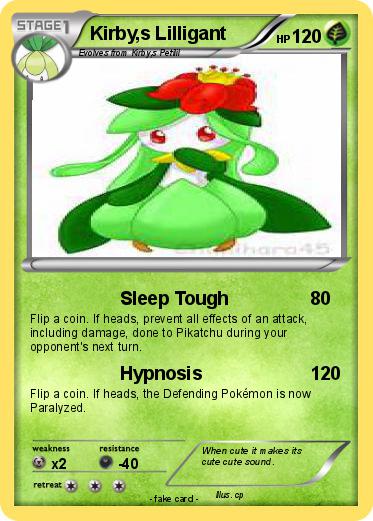 Pokemon Kirby,s Lilligant