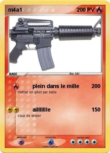 Pokemon m4a1