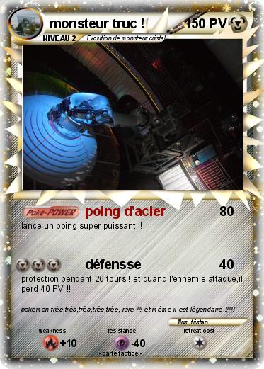 Pokemon monsteur truc !