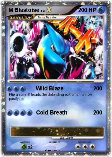 Pokemon M Blastoise