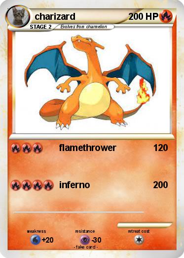 Pokemon charizard
