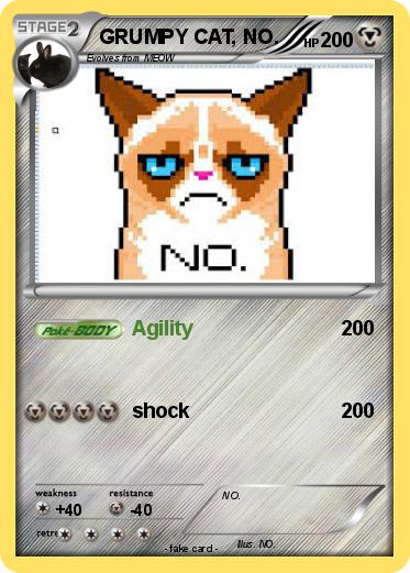 Pokemon GRUMPY CAT, NO.
