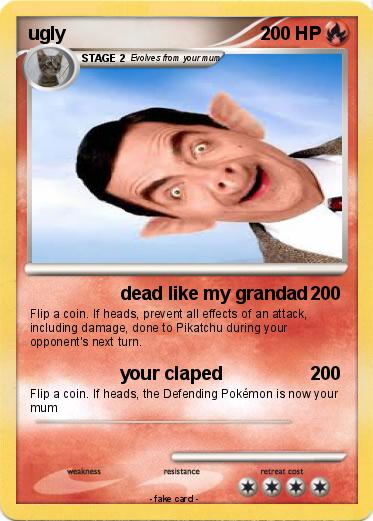 Pokemon ugly