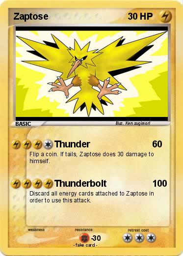 Pokemon Zaptose