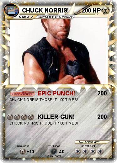 Pokemon CHUCK NORRIS!