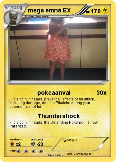 Pokemon mega emna EX