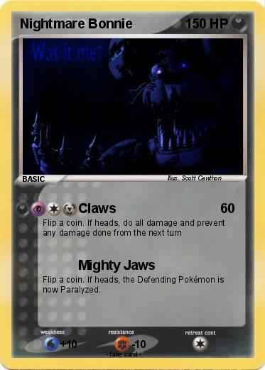 Pokemon Nightmare Bonnie