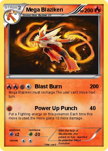 Pokemon Mega Blaziken