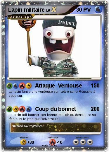 Pokemon Lapin militaire