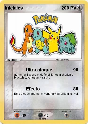 Pokemon iniciales