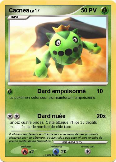 Pokemon Cacnea