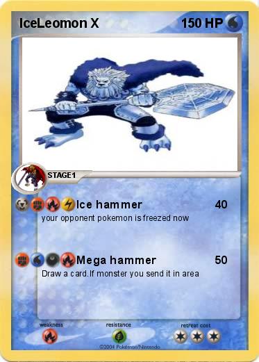 Pokemon IceLeomon X