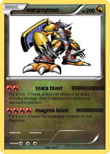 Pokemon wargreymon