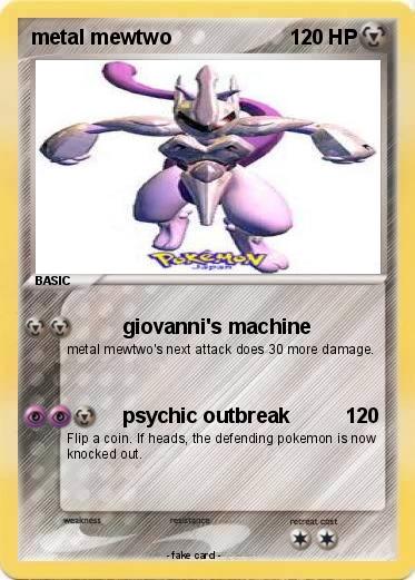 Pokemon metal mewtwo