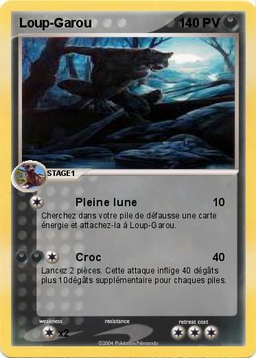 Pokemon Loup-Garou