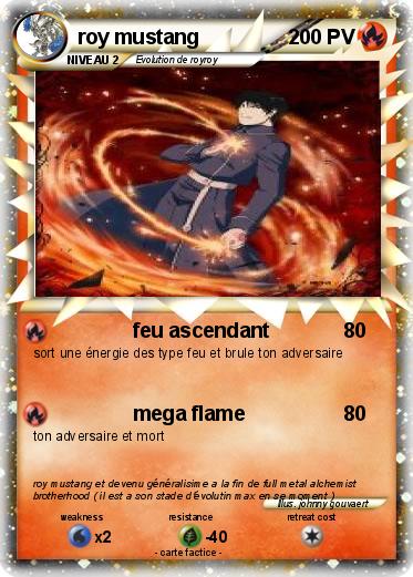 Pokemon roy mustang
