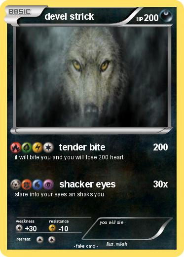 Pokemon devel strick
