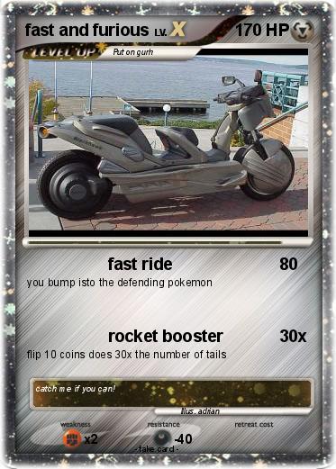 Pokemon fast and furious