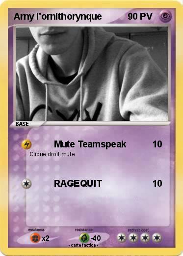 Pokemon Arny l'ornithorynque