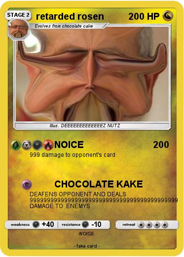 Pokemon retarded rosen