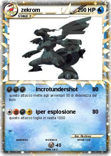 Pokemon zekrom