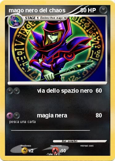 Pokemon mago nero del chaos
