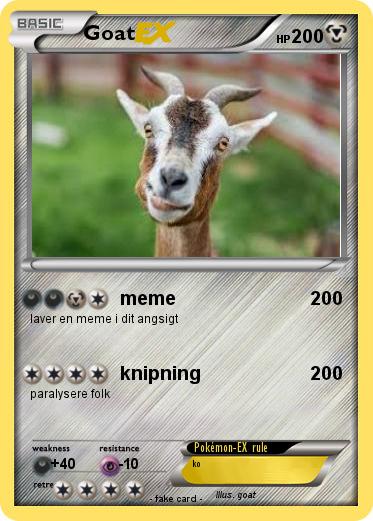 Pokemon Goat