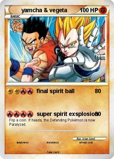 Pokemon yamcha & vegeta