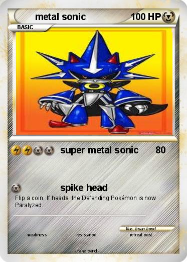 Pokemon metal sonic